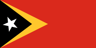 Timor-Leste Flag - VELUTA Close-Up Fabric Wave + Type-C Port DC 5V 2A Premium Detail