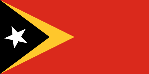 Timor-Leste Flag - VELUTA Office Daylight Lifestyle Premium Wall Art
