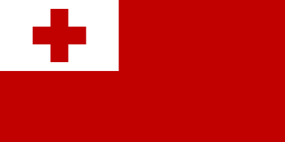 Tonga Flag - VELUTA Office Daylight Lifestyle Premium Wall Art