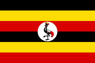 Uganda Flag - VELUTA Close-Up Fabric Wave + Type-C Port DC 5V 2A Premium Detail