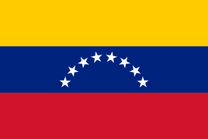 Venezuela Flag - VELUTA Living Room Night LED Glow Premium Product Photo Real Tableau - Kurdistan Style