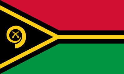 Vanuatu Flag - VELUTA Office Daylight Lifestyle Premium Wall Art