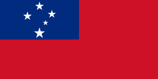 Samoa Flag - VELUTA Close-Up Fabric Wave + Type-C Port DC 5V 2A Premium Detail